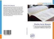 Charles Farrar Browne kitap kapağı