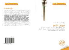 Bookcover of Brian Unger