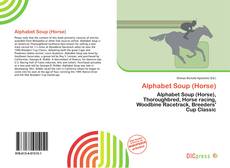 Bookcover of Alphabet Soup (Horse)