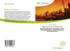 Capa do livro de Macartney Embassy 