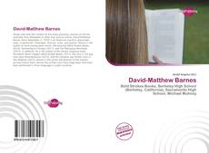 Bookcover of David-Matthew Barnes