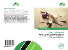 Couverture de Jane Cavendish