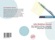 Buchcover von John Maddison Morton