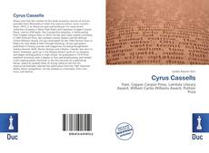 Capa do livro de Cyrus Cassells 