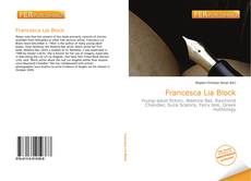 Bookcover of Francesca Lia Block