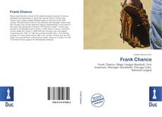 Capa do livro de Frank Chance 