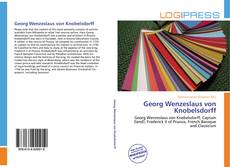 Georg Wenzeslaus von Knobelsdorff kitap kapağı