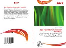 Buchcover von Joe Hamilton (American Football)