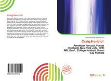 Bookcover of Craig Hentrich