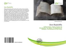 Ann Radcliffe kitap kapağı