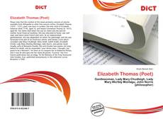 Buchcover von Elizabeth Thomas (Poet)