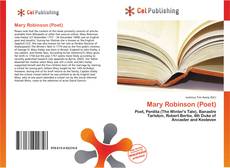 Couverture de Mary Robinson (Poet)