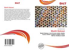 Capa do livro de Madih Nabawi 