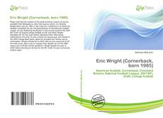 Copertina di Eric Wright (Cornerback, born 1985)
