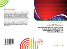 John R. Massaro kitap kapağı