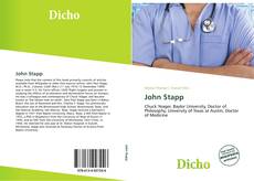 John Stapp kitap kapağı
