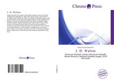 Bookcover of J. D. Walton