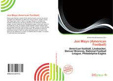 Capa do livro de Joe Mays (American Football) 