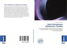 Capa do livro de John Henderson (Defensive Tackle) 