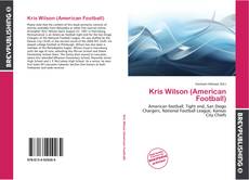 Kris Wilson (American Football)的封面