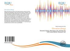 Bookcover of Elevation (Song)