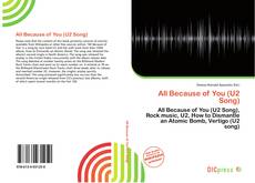 Buchcover von All Because of You (U2 Song)