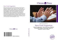 Capa do livro de Harry Frank Guggenheim 