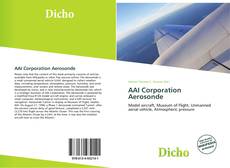Capa do livro de AAI Corporation Aerosonde 
