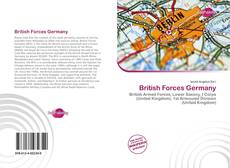 Capa do livro de British Forces Germany 