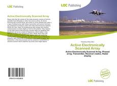 Capa do livro de Active Electronically Scanned Array 