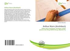 Capa do livro de Arthur Korn (Architect) 