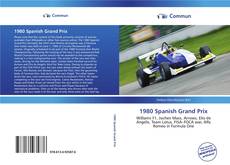 Portada del libro de 1980 Spanish Grand Prix