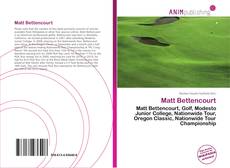 Matt Bettencourt kitap kapağı
