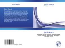 Buchcover von Dutch Speck