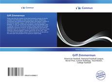 Capa do livro de Giff Zimmerman 