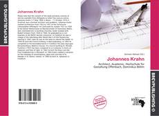 Buchcover von Johannes Krahn