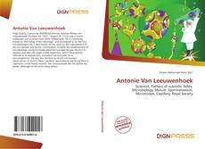 Обложка Antonie Van Leeuwenhoek