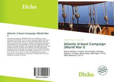 Couverture de Atlantic U-boat Campaign (World War I)