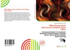 Mike Richardson (American Football, born 1961) kitap kapağı