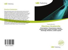 Electron Avalanche kitap kapağı