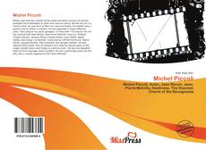 Michel Piccoli kitap kapağı