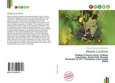 Bookcover of Alexis Lichine