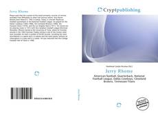 Buchcover von Jerry Rhome