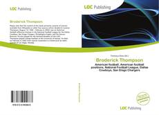 Broderick Thompson kitap kapağı