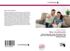 Capa do livro de Max Grodénchik 