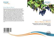 Capa do livro de Henri Martin (Wine) 