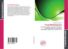 Fred Whittingham kitap kapağı