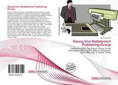 Georg Von Holtzbrinck Publishing Group kitap kapağı