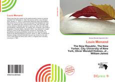 Bookcover of Louis Menand