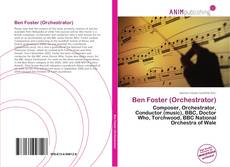 Capa do livro de Ben Foster (Orchestrator) 